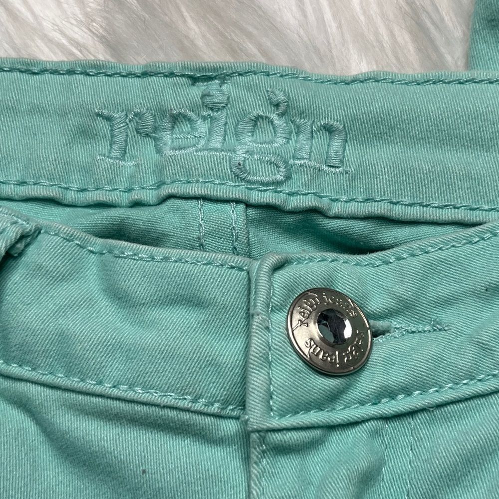 Reign Distressed Skinny Jeans Light Blue Size 5 - Picture 5 of 6